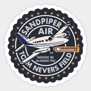 Sandpiper Air Wings Show Sticker